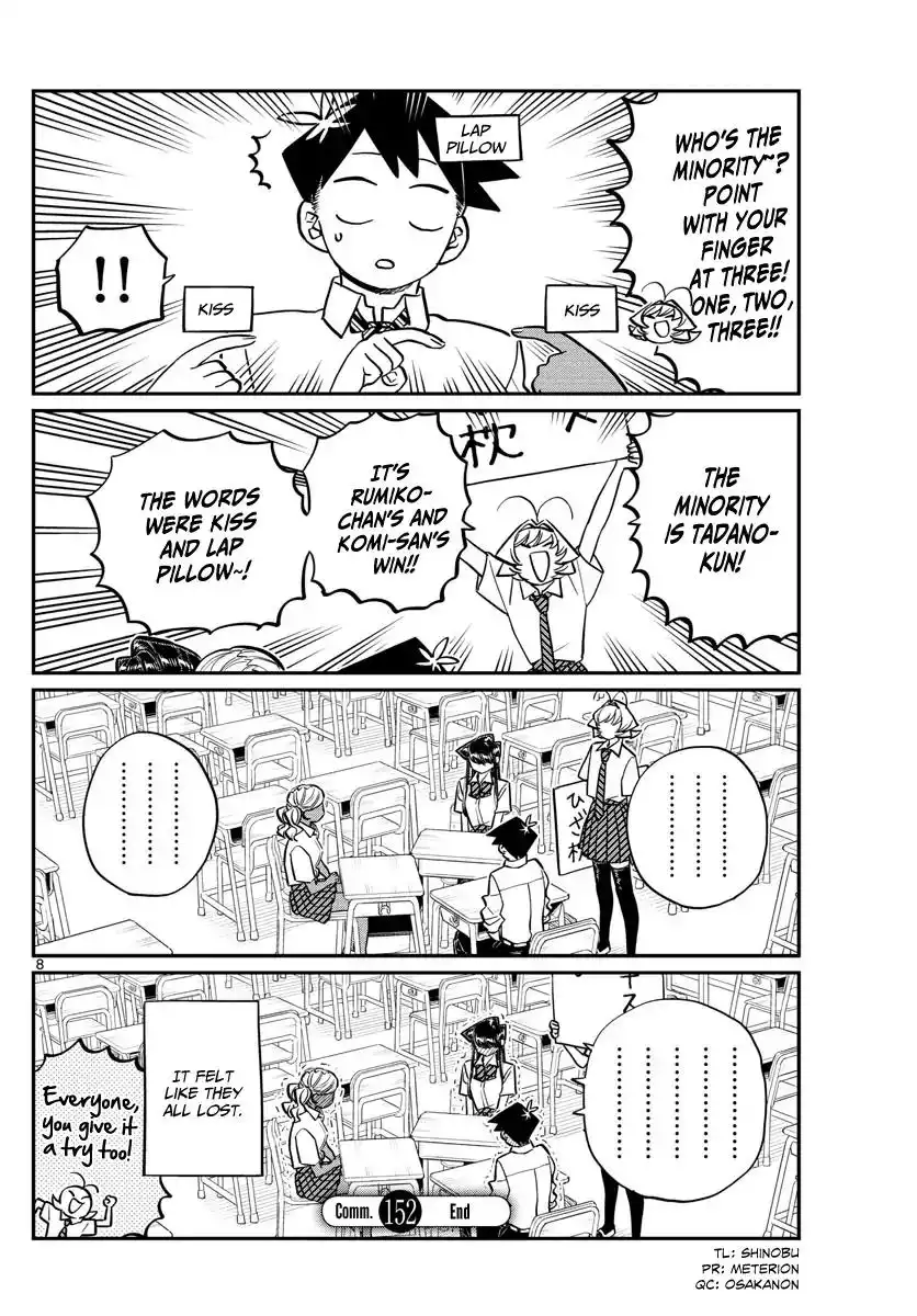 Komi-san wa Komyushou Desu Chapter 152 8